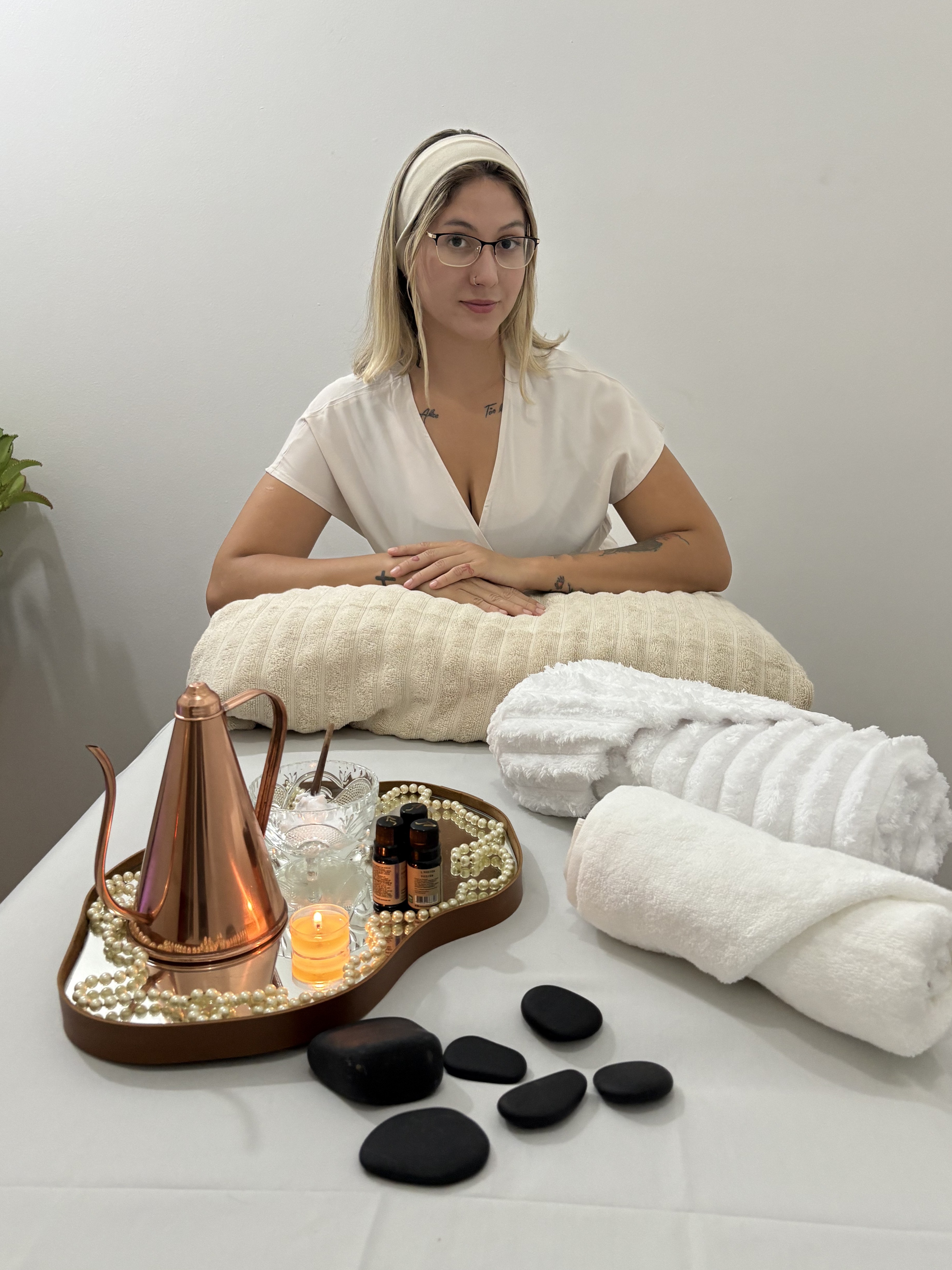 Bruna Germanno — Massoterapeuta e fundadora da Veritá Care
